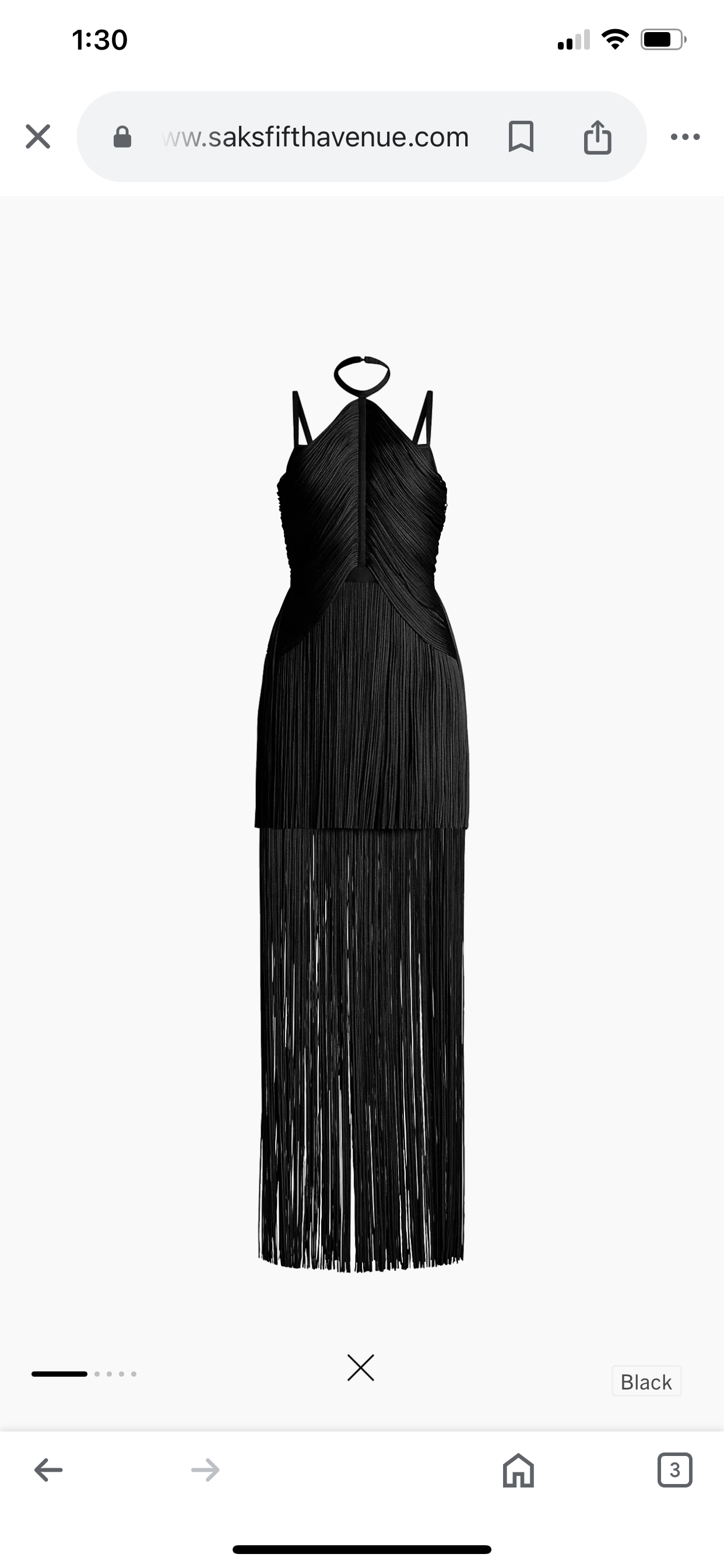 Fringe Bandage Maxi Dress